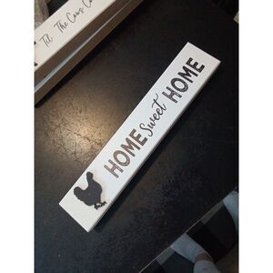 Chicken Home Sweet Home Sign Farmhouse Country Decor